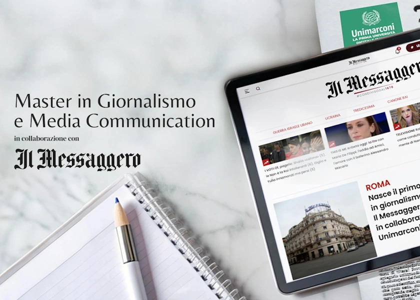 Master in Giornalismo e Media Comunication